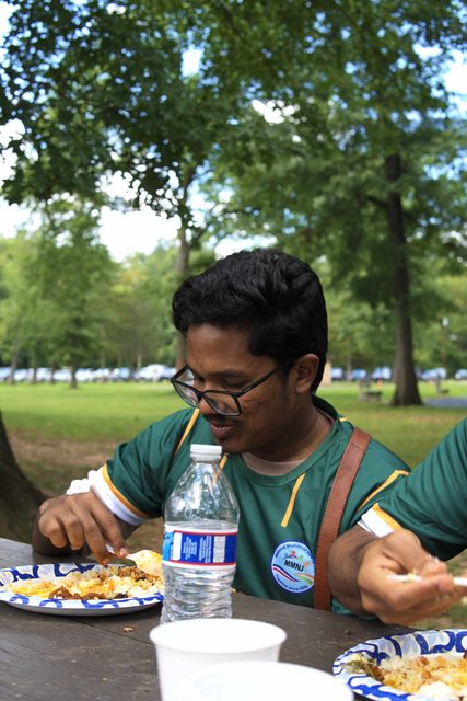 A photo from MMNJ Sports Day, taken at at the gate.