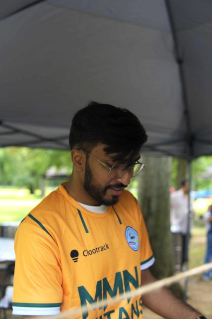 A photo from MMNJ Sports Day, taken at the first cooler.