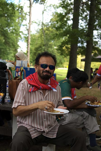 A photo from MMNJ Sports Day, taken at the first cooler.