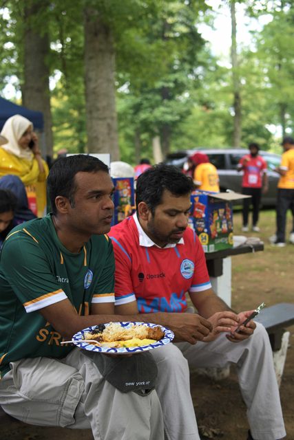 A photo from MMNJ Sports Day, taken at the first cooler.