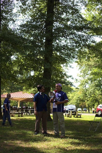 A photo from MMNJ Sports Day, taken at the first cooler.
