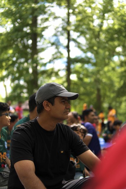 A photo from MMNJ Sports Day, taken at the first cooler.