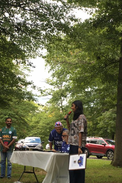 A photo from MMNJ Sports Day, taken at the white table.