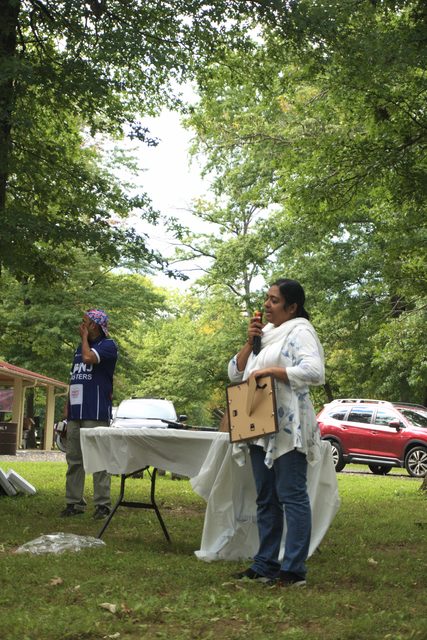 A photo from MMNJ Sports Day, taken at the white table.
