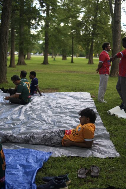 A photo from MMNJ Sports Day, taken at under the near tree.