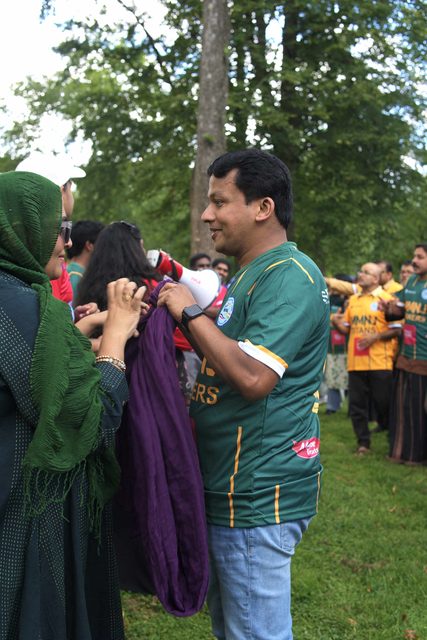 A photo from MMNJ Sports Day, taken at under the near tree.