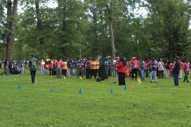 A photo from MMNJ Sports Day, taken at under the near tree.