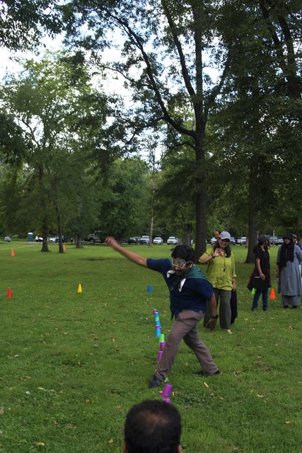 A photo from MMNJ Sports Day, taken at the gazebo.
