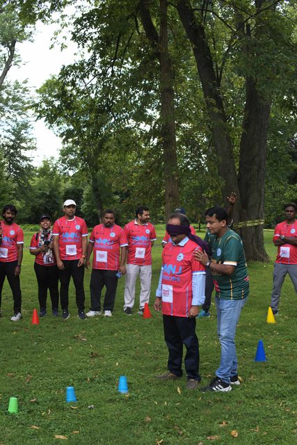 A photo from MMNJ Sports Day, taken at the far bench.