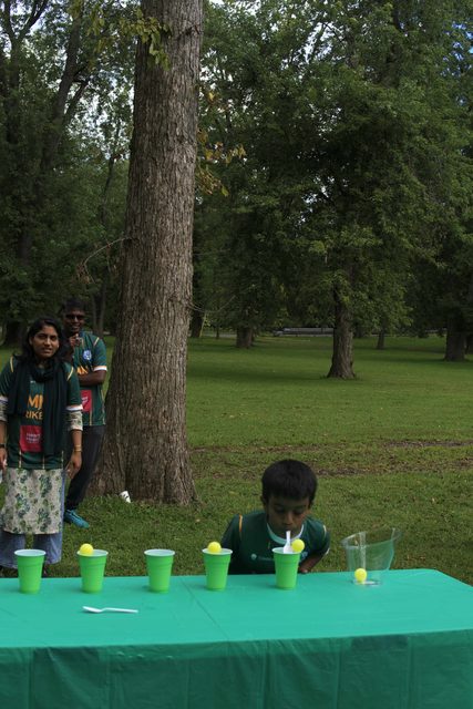 A photo from MMNJ Sports Day, taken at the far bench.