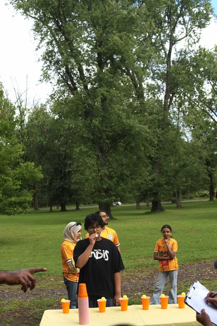 A photo from MMNJ Sports Day, taken at the far bench.