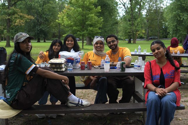 A photo from MMNJ Sports Day, taken at the big oak.
