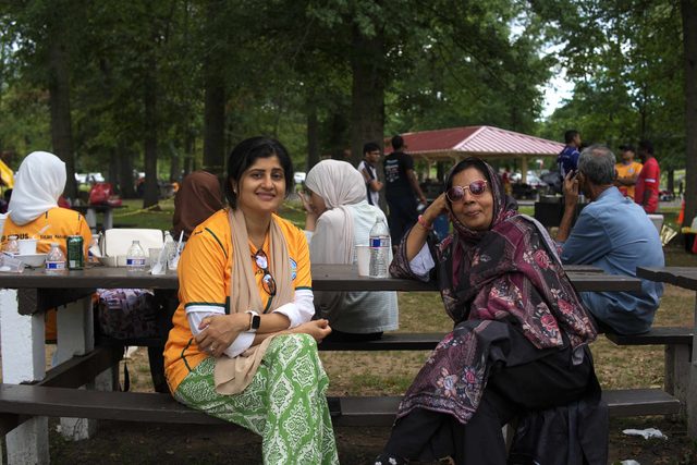 A photo from MMNJ Sports Day, taken at the big oak.