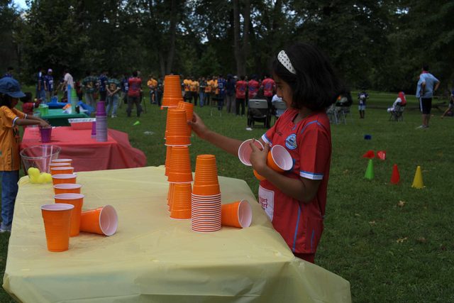 A photo from MMNJ Sports Day, taken at the back lawn.
