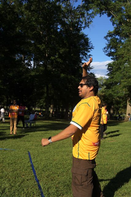 A photo from MMNJ Sports Day, taken at the last table.