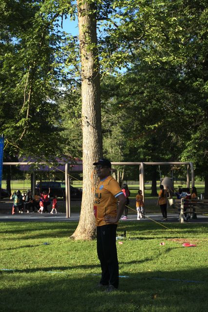A photo from MMNJ Sports Day, taken at the last table.