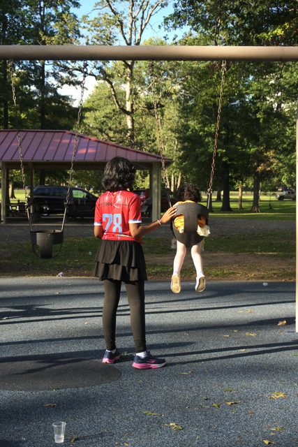 A photo from MMNJ Sports Day, taken at the last table.