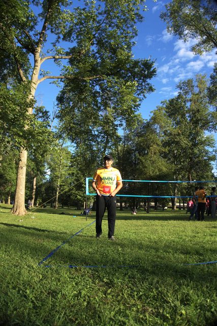A photo from MMNJ Sports Day, taken at the last table.